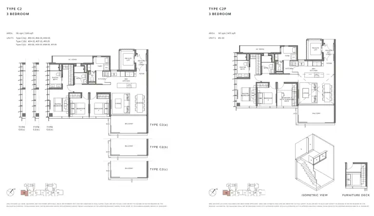 The Hyde 3 Bedroom Floor Plan